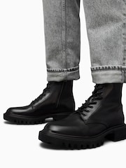 AllSaints Black Vaughan Boots - Image 1 of 6