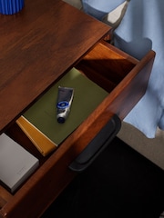 MADE.COM Natural Lucien Mango Wood Bedside Table - Image 3 of 3