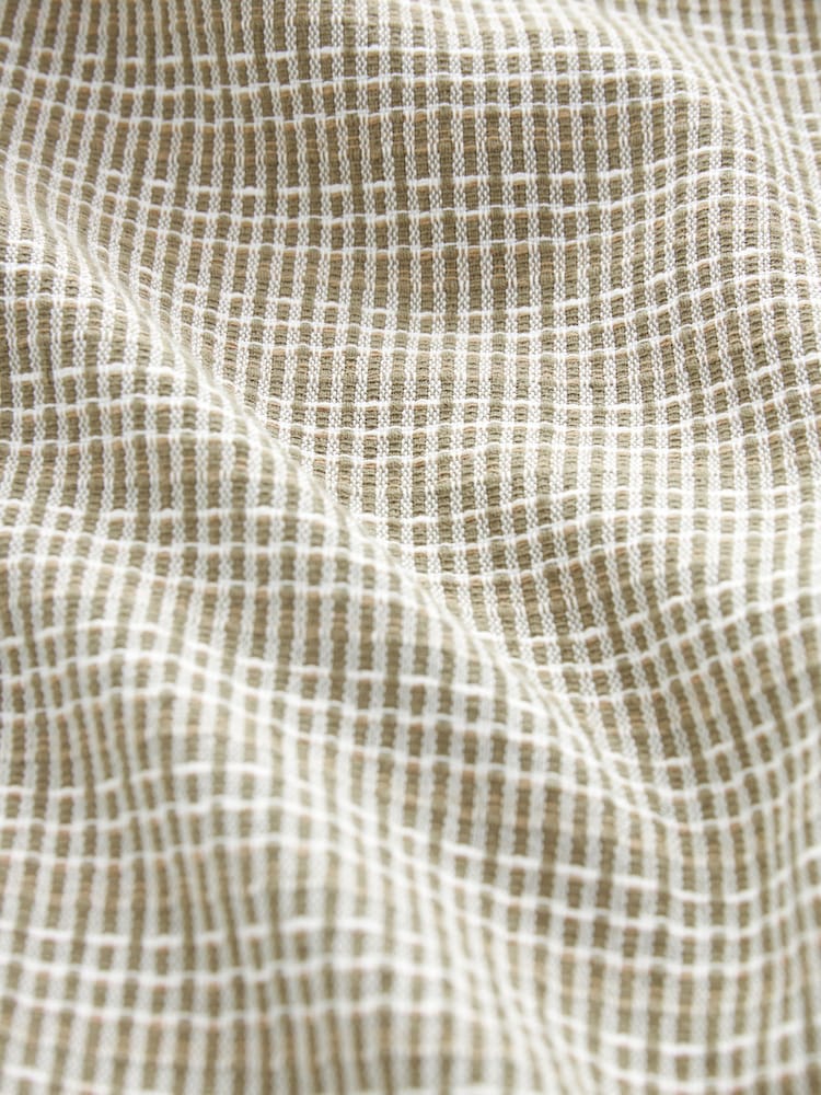 Green Textured Short Sleeve Shirt - Image 8 of 8