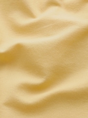 Yellow Oxford 100% Cotton Short Sleeve Shirt - Image 8 of 8