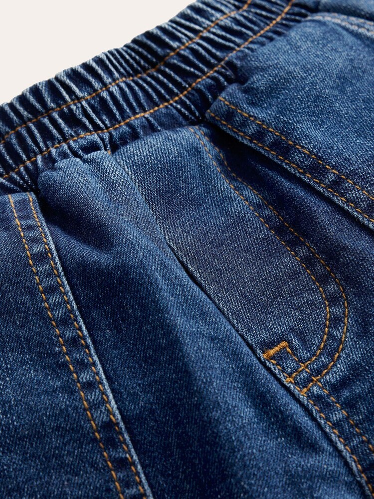 Boden Blue Pull-On Denim Jeans - Image 3 of 3 Boden Blue Pull-On Denim Jeans - Image 3 of 3