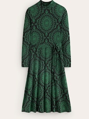 Boden Green Alberta Jersey Midi Dress - Image 1 of 4