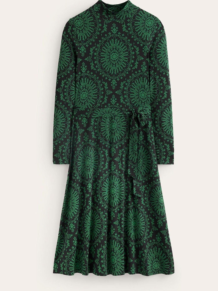 Boden Green Alberta Jersey Midi Dress - Image 1 of 4