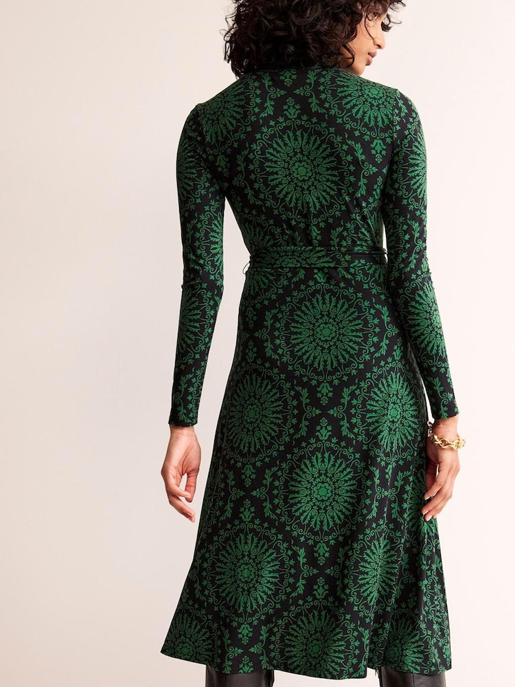 Boden Green Alberta Jersey Midi Dress - Image 2 of 4