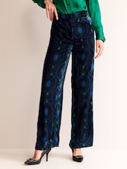 Boden Blue Westbourne Velvet Trousers - Image 5 of 10