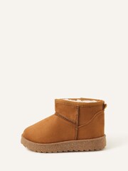 Glittery Sole Faux Suede Boots - Image 2 of 3