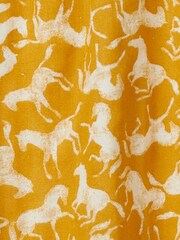 Robe Benetton fille en coton jaune - Image 3 of 3