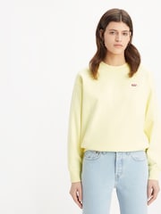 Levi's® Yellow 100% Cotton Standard Crew Sweatshirt - Image 1 of 6