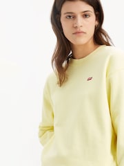 Levi's® Yellow 100% Cotton Standard Crew Sweatshirt - Image 3 of 6