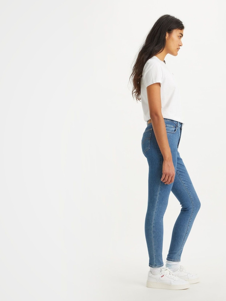 Levi's® Blue 721™ High Rise Skinny Jeans - Image 3 of 9