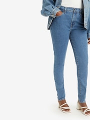 Levi's® Blue 721™ High Rise Skinny Jeans - Image 8 of 9
