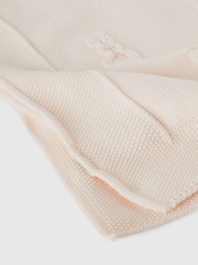 Benetton 100% Cotton Blanket - Image 2 of 2