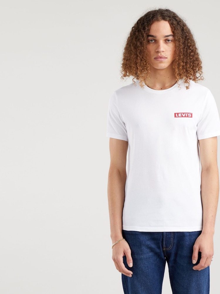 Levi's® Graphic 100% Cotton Crewneck T-Shirt 2 Pack - Slika 2 iz 4