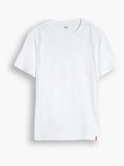 Weiß - Levi's® – schmal geschnittene Rundhals-T-Shirts aus 100 % Baumwolle im 2er-Pack - Bild 7 von 9