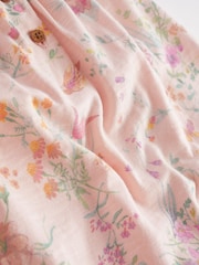 Pink Floral Baby 100% Cotton Romper (0mths-3yrs) - Image 5 of 7