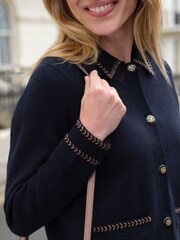 Pure Collection Milano Jacke, Blau - Bild 3 von 4