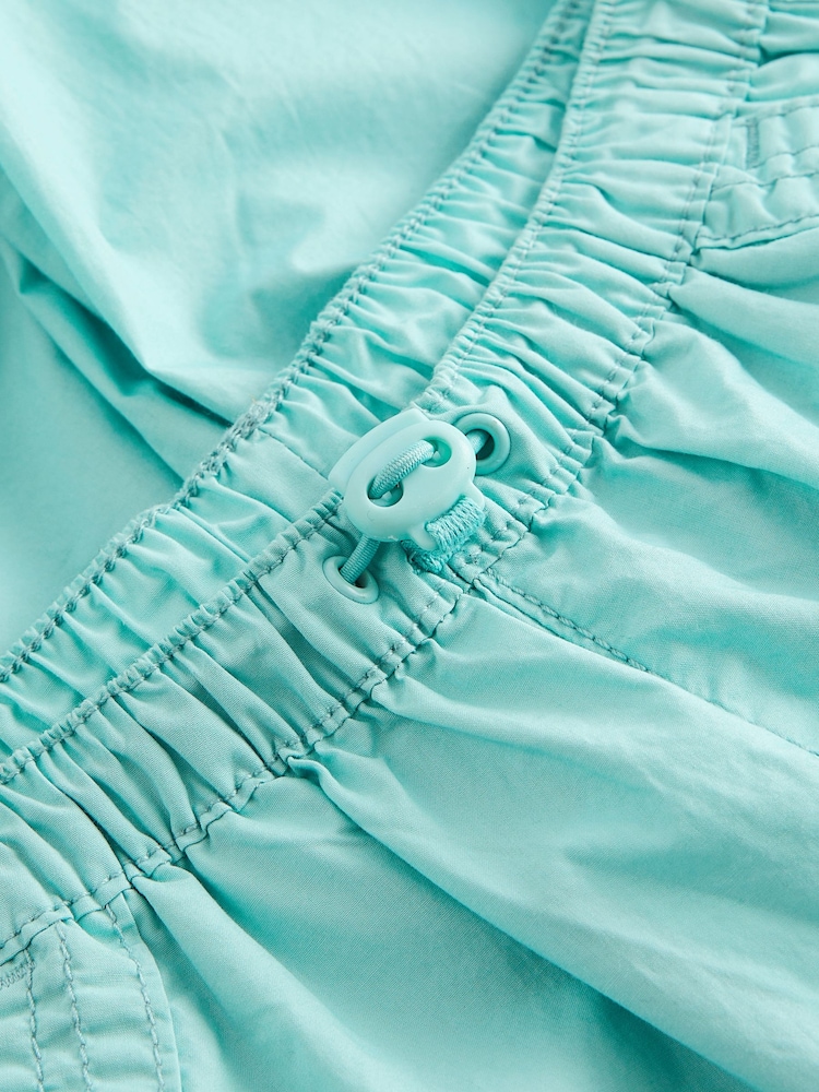 Aqua Blue Parachute Cargo Trousers (3-16yrs) - Image 8 of 8