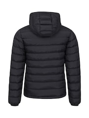 Mountain Warehouse Black Seasons II Mens Water Resistant Padded Jacket - Image 6 of 6