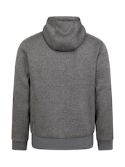 Mountain Warehouse Black Mens Nevis Fleece Lined Hoodie - Image 3 of 5