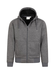 Mountain Warehouse Black Mens Nevis Fleece Lined Hoodie - Image 5 of 5
