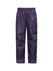 Mountain Warehouse Purple Kids Spray Waterproof Trousers - Image 1 of 5