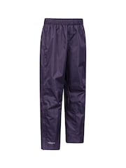 Mountain Warehouse Purple Kids Spray Waterproof Trousers - Image 2 of 5