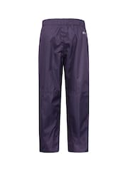 Mountain Warehouse Purple Kids Spray Waterproof Trousers - Image 3 of 5