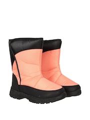 وردي - بوت جليد مبطن بصوف شيربا للأطفال Caribou من Mountain Warehouse - صورة 1 من 5
