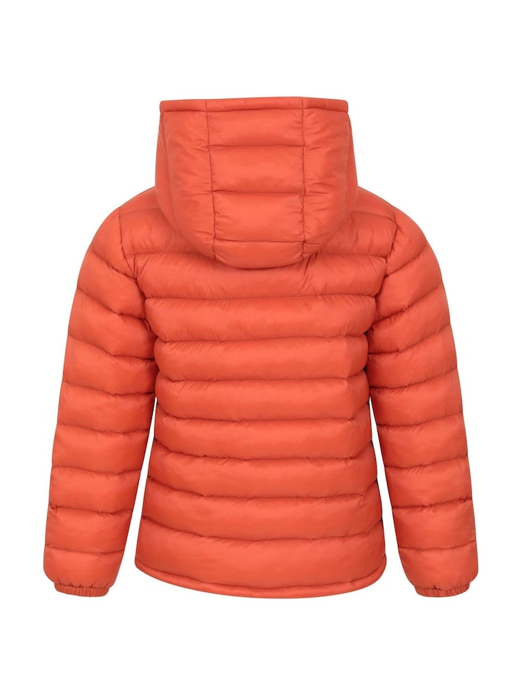Mountain Warehouse Burnt Orange Seasons II Kids Water-Resistant Padded Jacket - Image 3 of 5