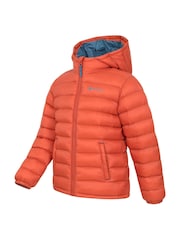 Mountain Warehouse Burnt Orange Seasons II Kids Water-Resistant Padded Jacket - Image 4 of 5