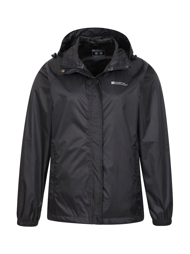 Mountain Warehouse Black Pakka II Womens Waterproof Jacket - Image 5 of 5
