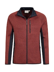 Mountain Warehouse Red Mens Treston Full-Zip Fleece Jacket - Image 5 of 5