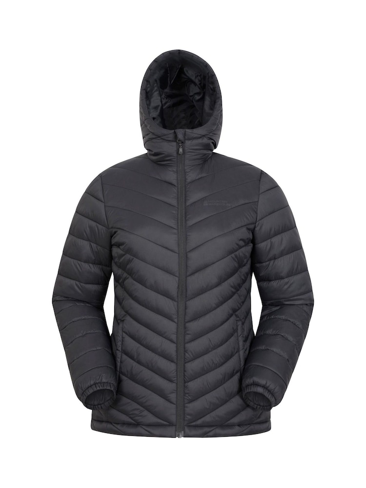 Mountain Warehouse Light Black Seasons Womens Water Resistant Padded Jacket - Image 1 of 5