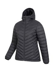 Mountain Warehouse Light Black Seasons Womens Water Resistant Padded Jacket - Image 4 of 5