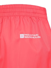 Mountain Warehouse Red Kids Pakka II Waterproof Overtrousers - Image 5 of 5