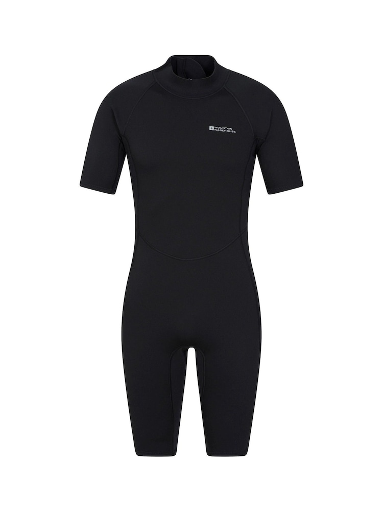 Mountain Warehouse Black Mens Shorty Neoprene Wetsuit - Image 2 of 5