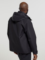 Negro - Mountain Warehouse Mens Fell 3-In-1 Water Resistant Jacket - Imagen 2 de 6