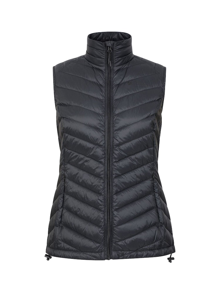 Mountain Warehouse Black Womens Featherweight II Extreme Down Gilet - Image 1 of 5