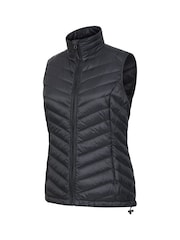 Mountain Warehouse Black Womens Featherweight II Extreme Down Gilet - Image 3 of 5