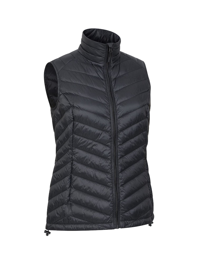 Mountain Warehouse Black Womens Featherweight II Extreme Down Gilet - Image 4 of 5
