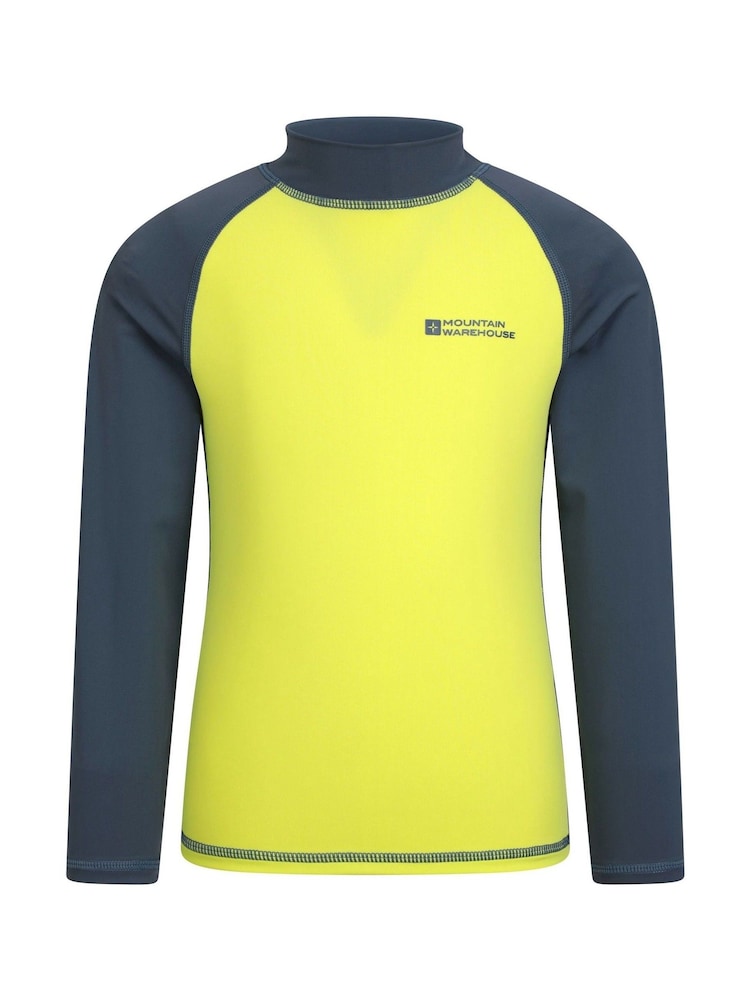 Mountain Warehouse Grey Long Sleeved Rash Vest - Image 1 of 4
