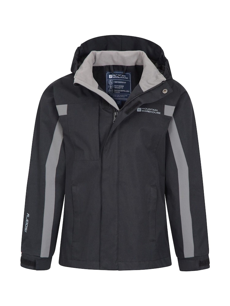 Mountain Warehouse Black Samson Waterproof Jacket - Image 2 of 5