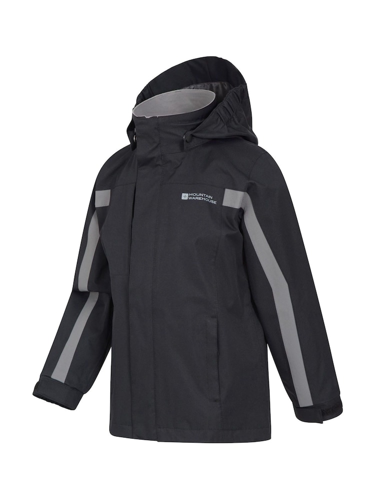 Mountain Warehouse Black Samson Waterproof Jacket - Image 5 of 5