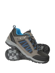 Mountain Warehouse Grey Mens Path Waterproof Walking Shoes - Image 2 of 4