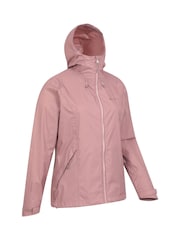 Mountain Warehouse Purple Swerve Womens Packaway Waterproof Jacket - Image 3 of 5
