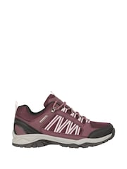 Mountain Warehouse Purple Womens Path Waterproof Walking Shoes - Image 2 of 5