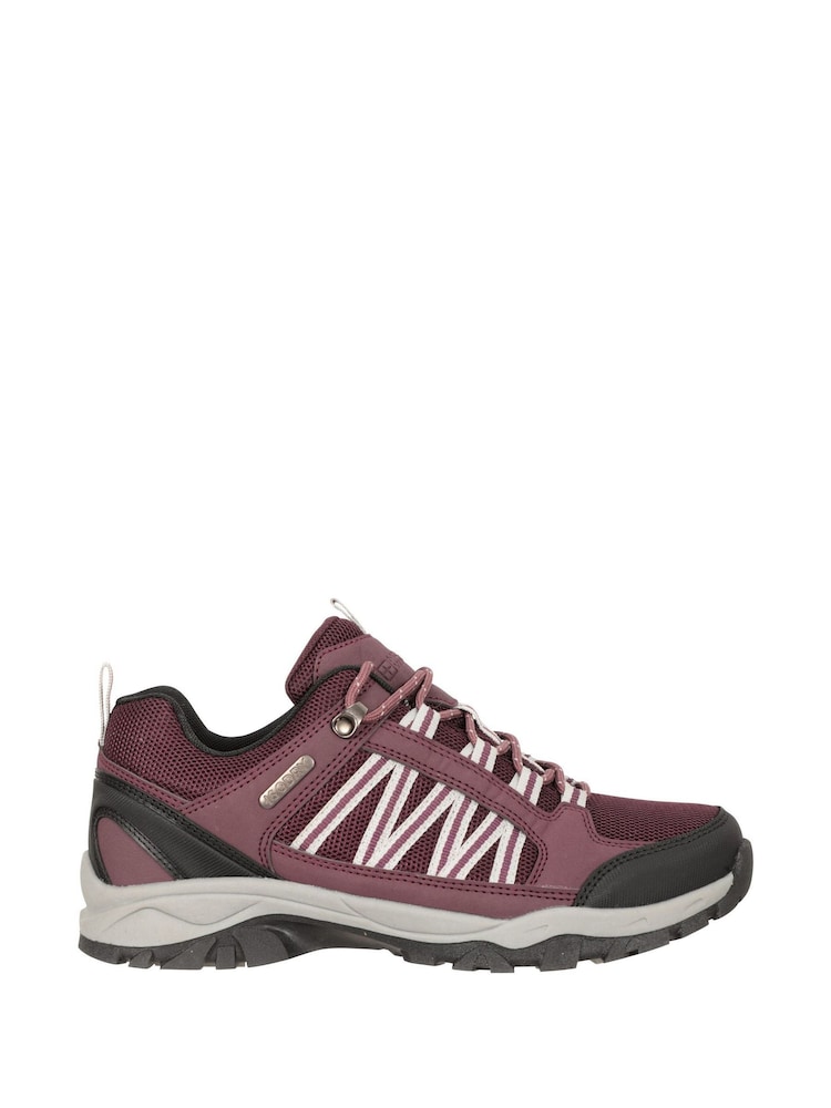 Mountain Warehouse Purple Womens Path Waterproof Walking Shoes - Image 2 of 5