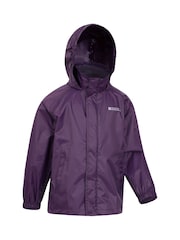 Mountain Warehouse Purple Kids Pakka II Waterproof Jacket - Image 2 of 5