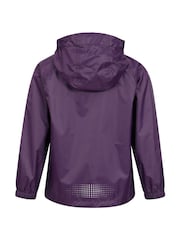 Mountain Warehouse Purple Kids Pakka II Waterproof Jacket - Image 3 of 5