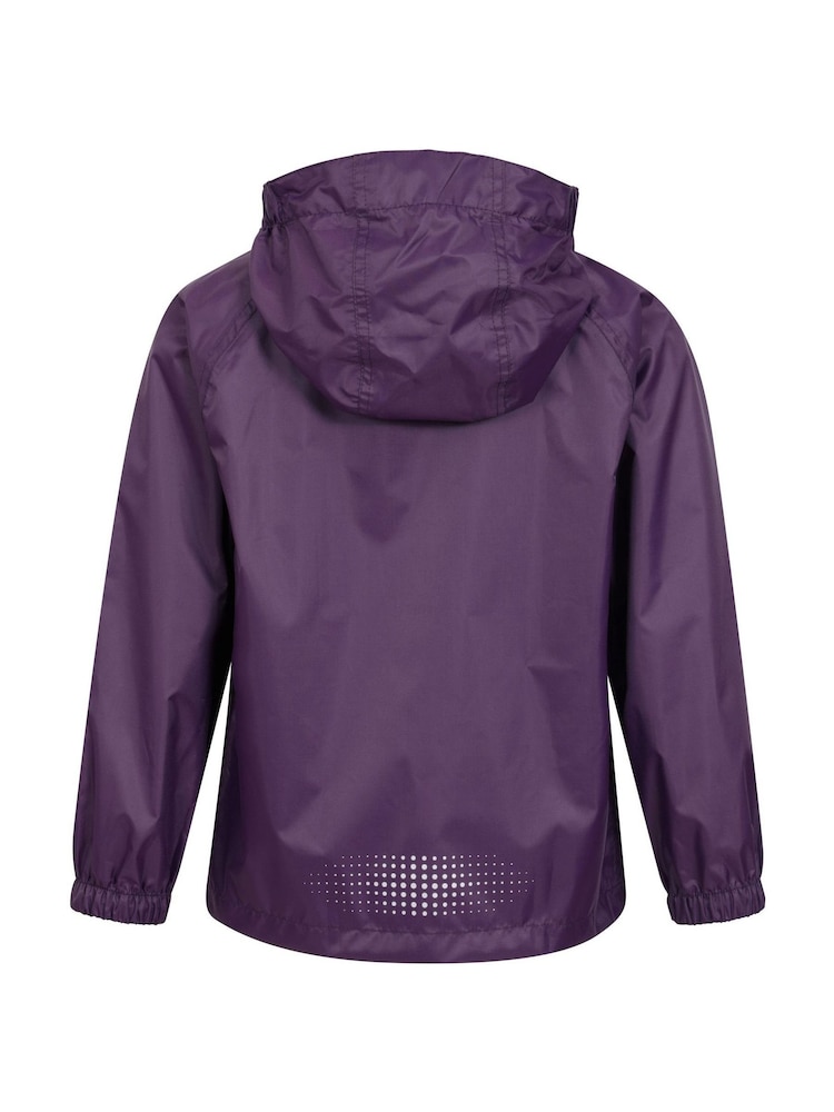 Buy Mountain Warehouse Purple Kids Pakka II Waterproof Jacket from